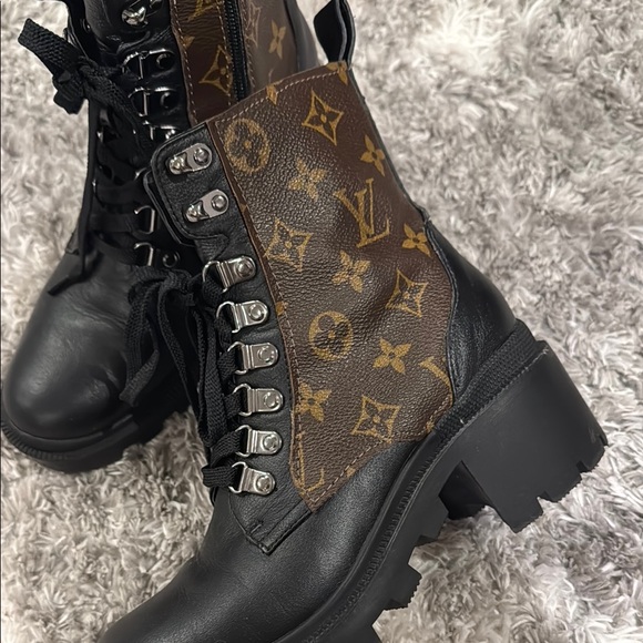 Custom Louis Vuitton Combat Boots - Picture 5 of 11